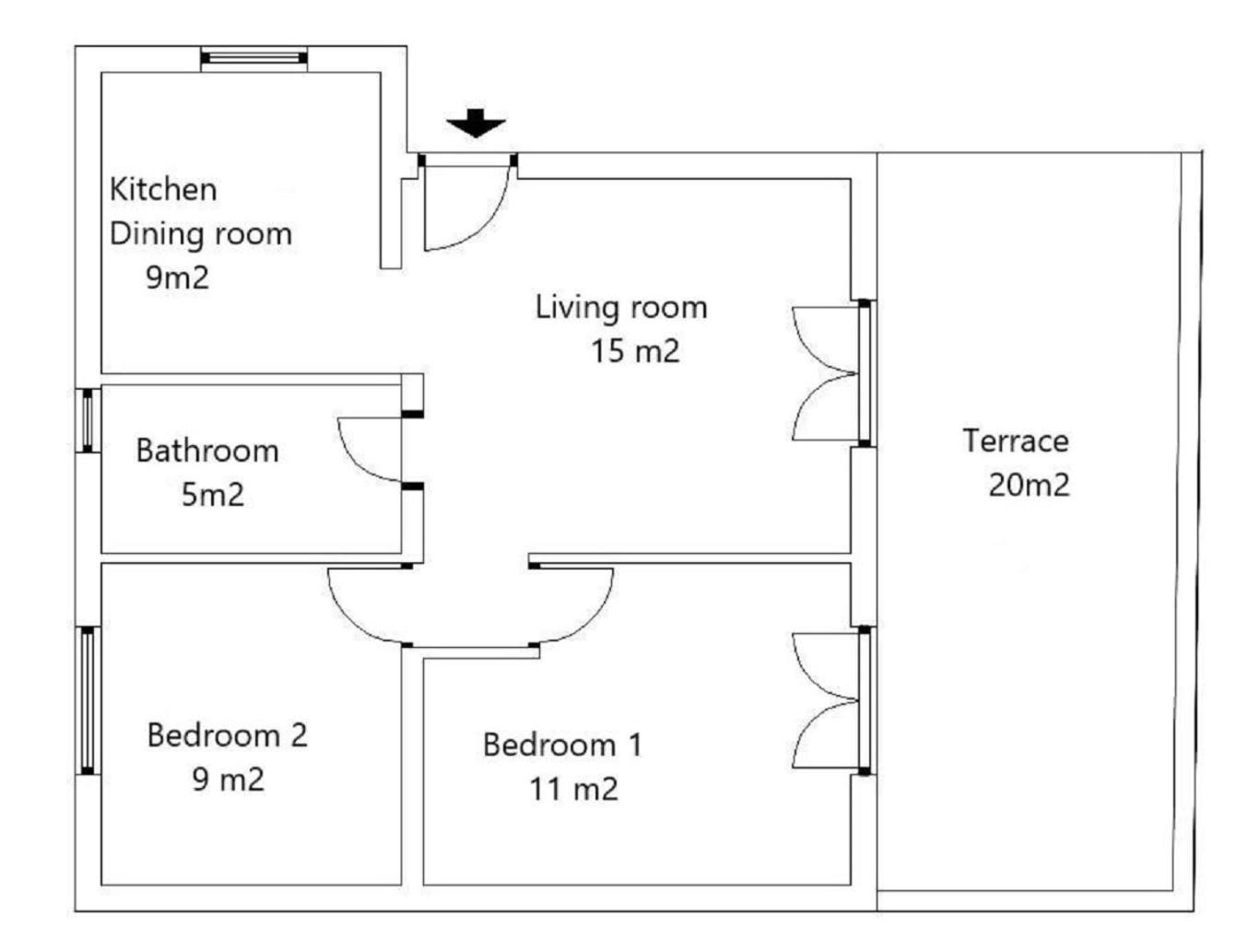 Apartment Blue Pula, New, Family Friendly, Comfortable, Free Parking And Wifi Extérieur photo